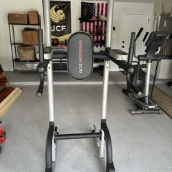 Weirder Power Tower - Ab Crunches, Pull-ups.