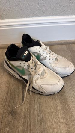 Nike Air Max Sneakers White Green Black