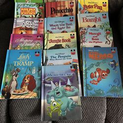 Disney hard cover books
