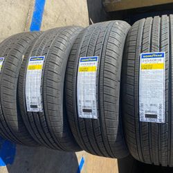 245/60r18 goodyear assurance finesse set of new tires set de llantas nuevas