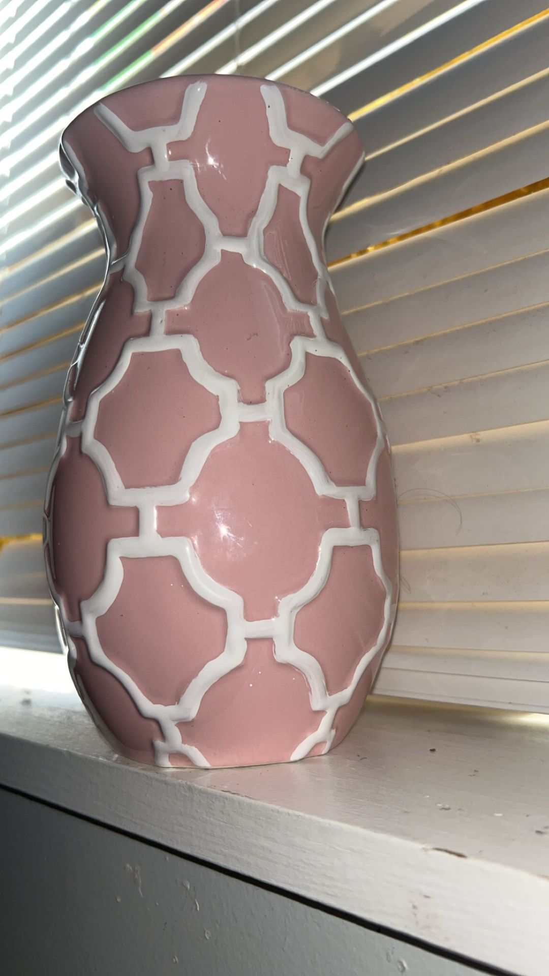 Pink Flower Vase 