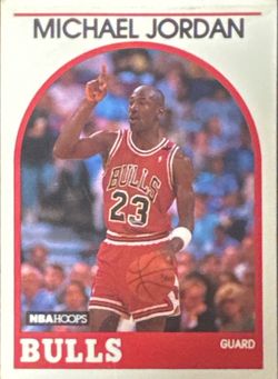 Michael Jordan 1989-90 NBA Hoops Basketball Card
