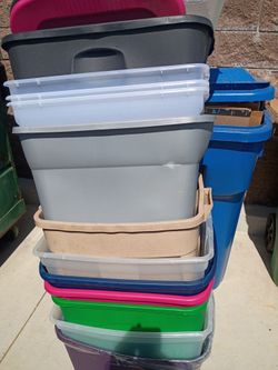 20 plastic totes free pick up only