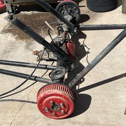 Gm 10 bolt linked rear axle 3.73 88-98 5 lug