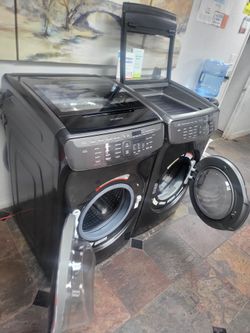 SAMSUNG FLEX STEAM DOUBLE WASHER AND DOUBLE DRYER WIFI