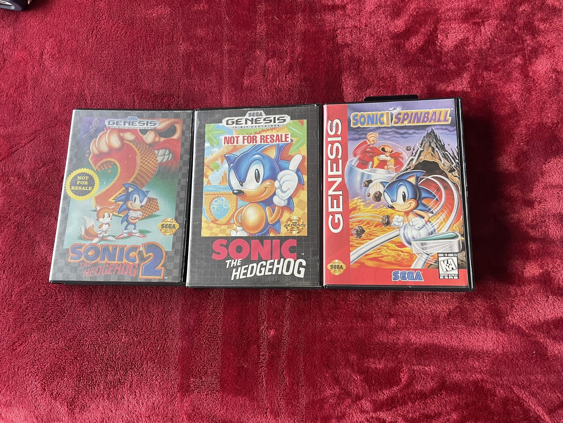 Sonic The Hedgehog Sega