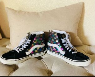 Like New- Vans Off The Wall High Top Women’s Size 7 Shoes