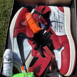 Jordan 1 Retro High Off-White Chicago Size 10