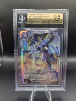 Digimon Imperialdramon Paladin Mode SEC Gem Mint