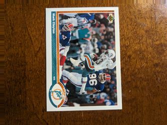 Dolphin trading cards Mark Clayton