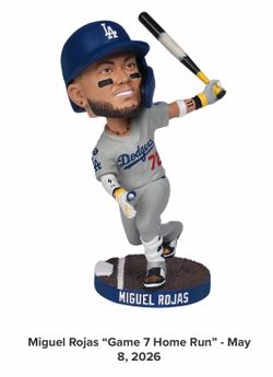 LA Dodgers Miguel Rojas Bobblehead