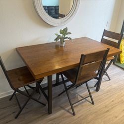 Kitchen Table - Farmhouse Style W/bench