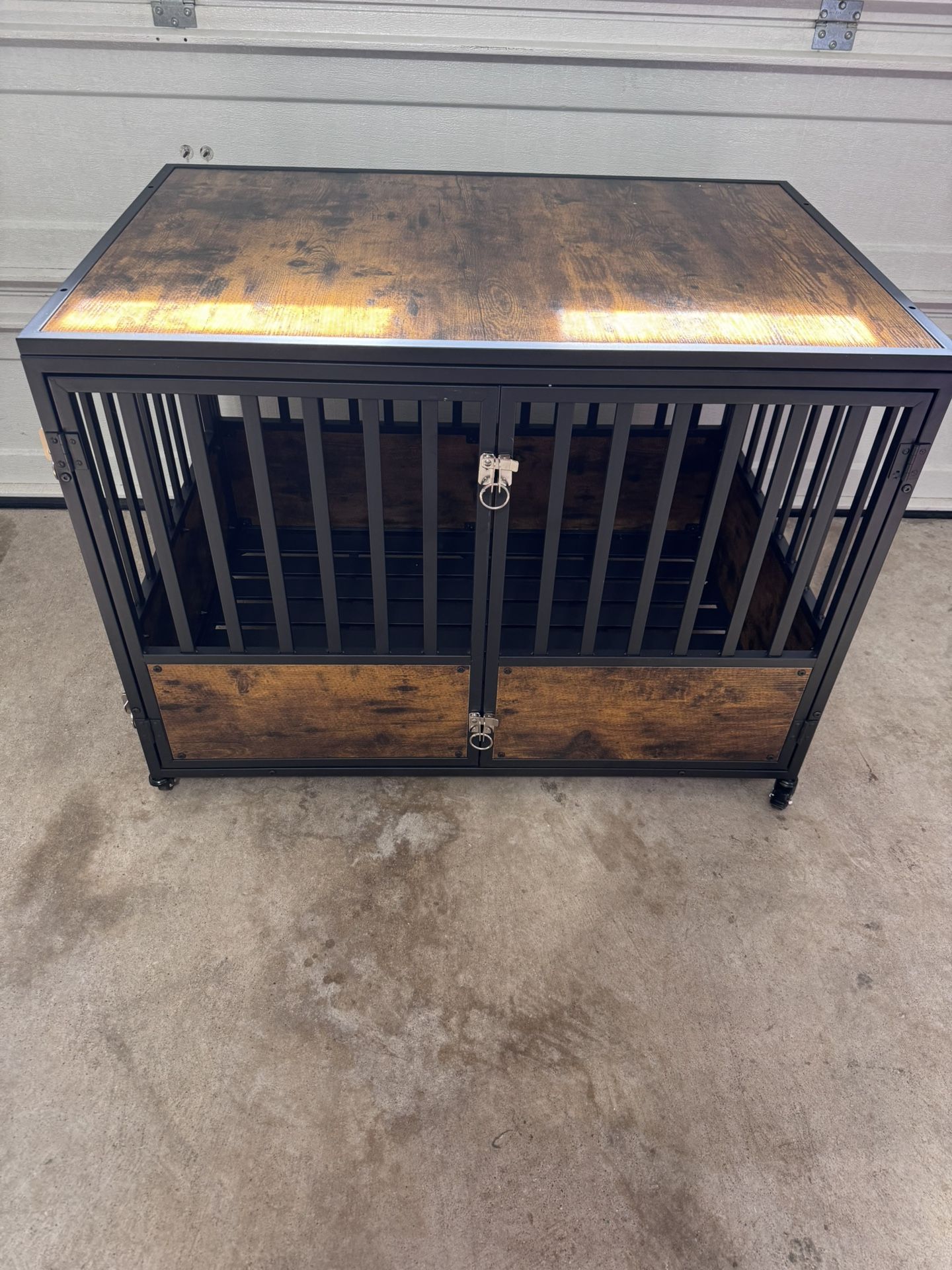 Indoor 44”  Dog Cage Furniture 