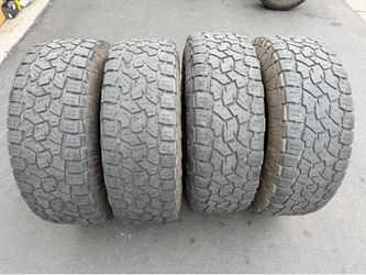 4 - Toyo Open Country A/T III 37X12.50R18LT Tires