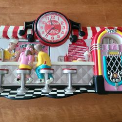1992 Vintage Coca Cola Clock It Works!