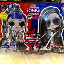 Brandnew LOL OMG Remix Dolls (2 Dollls)