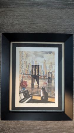 "Sunset" by Erik Freyman, Framed, Signed with pencil, numbered