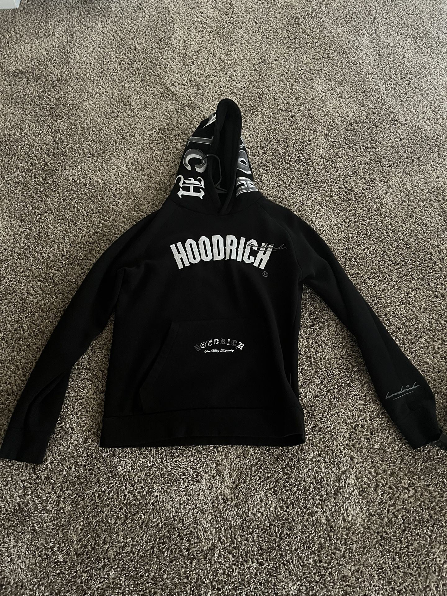 Hoodrich Hoodie Size Medium Men’s (IF ITS UP ITS AVAILABLE)!!!