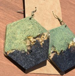 Handmade Resin Earrings 