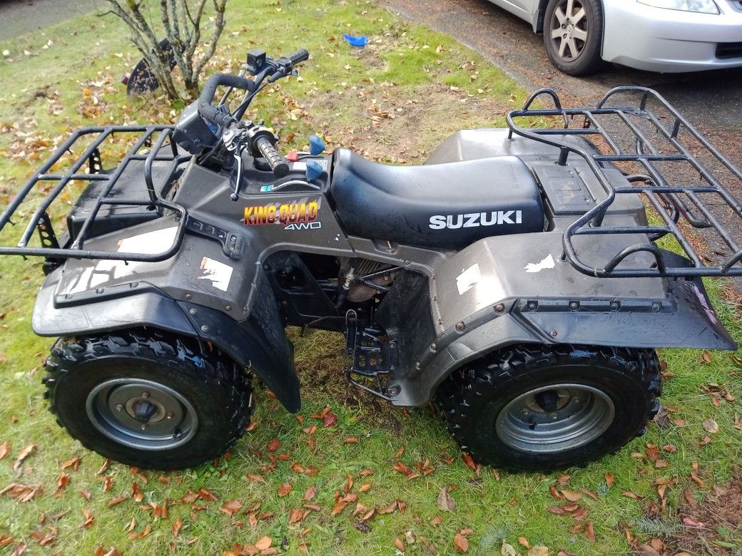 Suzuki KING QUAD 300 4X4 for Sale in Graham, WA OfferUp