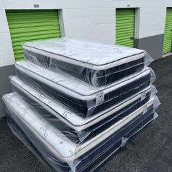 King Size Mattress Pillow Top Bamboo Brand New 