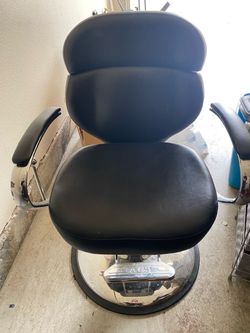 ACS Black Hydraulic Barber Chair