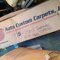 1960 To 1987 Chevy Truck Carpet. ONLY COLORS YOU SEE