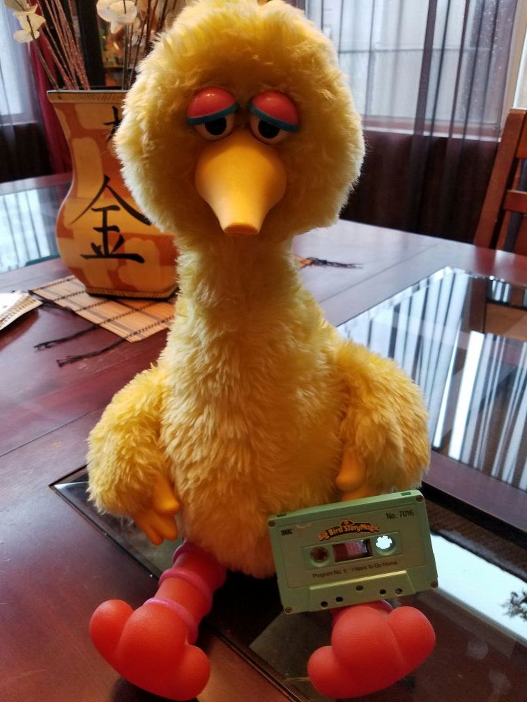 Talking Big Bird Vintage 1986 Ideal Toys