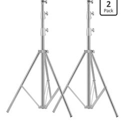 Set de 2 Trípodes para Iluminación Profesional 2.8m – Ideales para Fotografía y Video