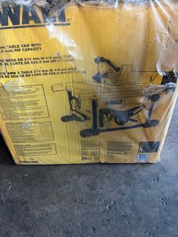 Dewalt table saw