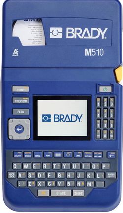 Brady M510 Portable Industrial Label Printer Kit with Carrying Case