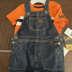 NEW baby boy Lee set, size 6-9mo
