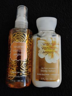 Warm Vanilla Sugar Bath & Body Works
