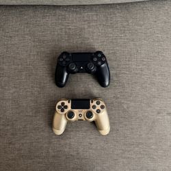 PS4 Console And Controllers With Charger