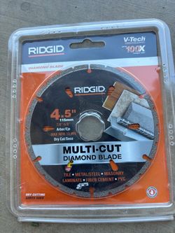 Muti material diamond blade 4.5 inches