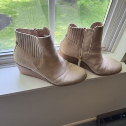 TOMS Wedge Booties 