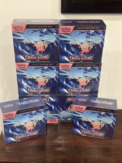 Pokemon Chaos Rising ETBs