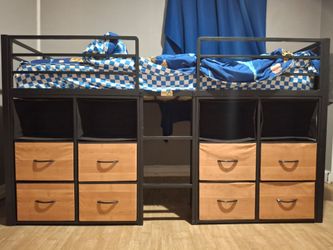 Low Loft Bed Twin Size