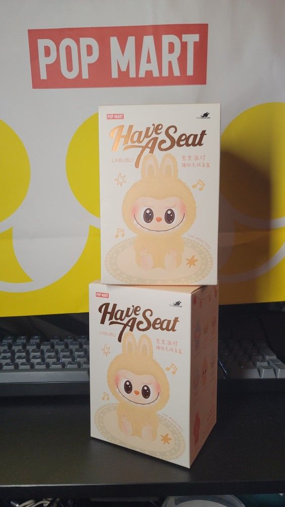 POP MART HAVE A SEAT LABUBU MYSTERY AUTHENTIC!