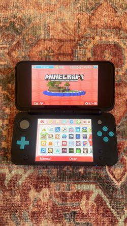 Nintendo New 2DS XL Black and Turquoise