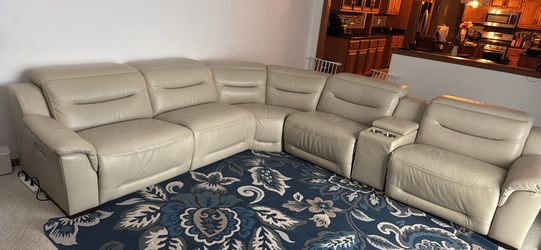 Leather Sectional