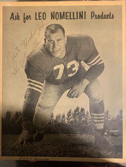 Signed Leo Nomellini picture