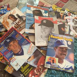 Baseball Magazines (No Trading Cards)