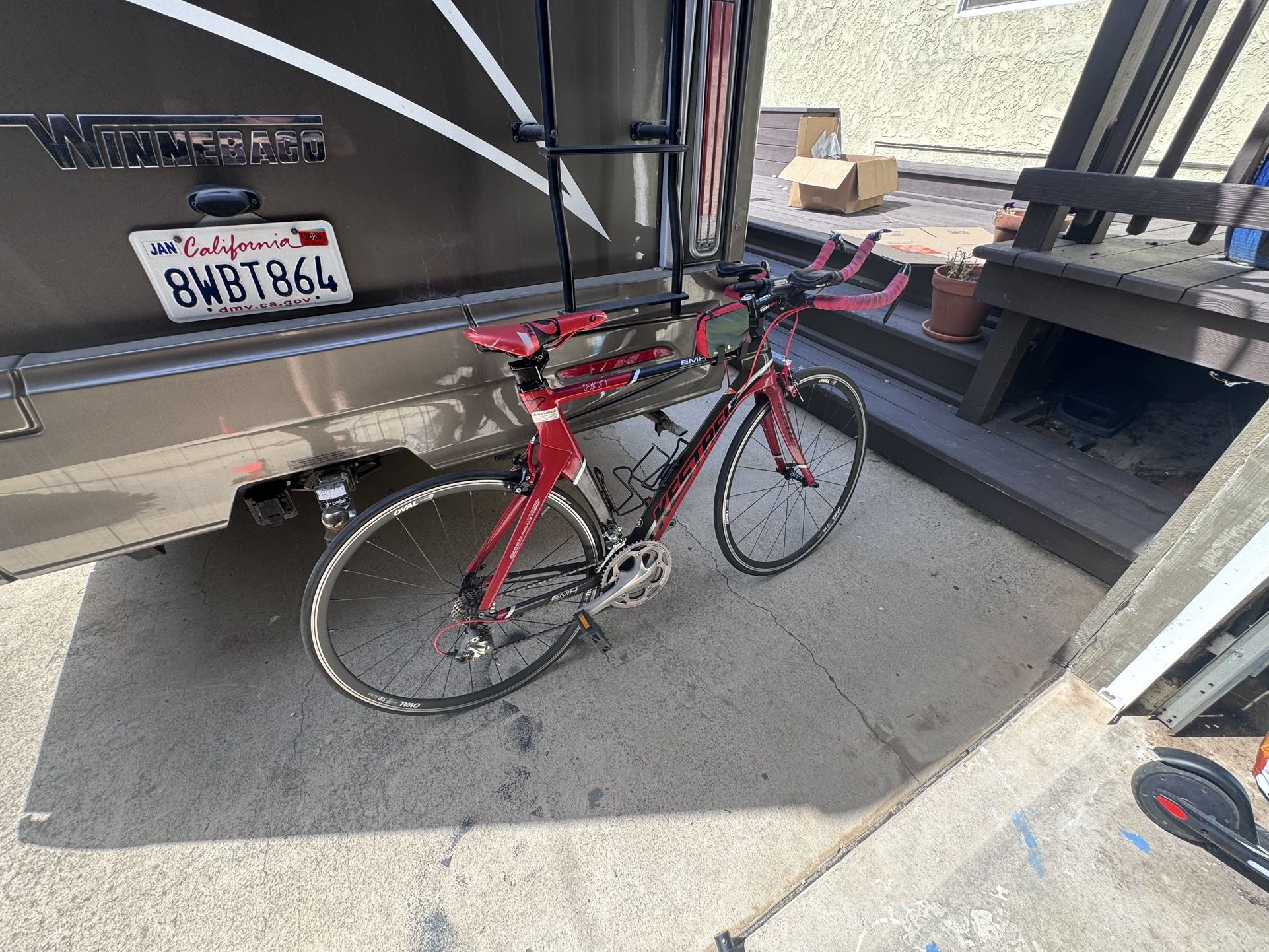 Kestrel Talon Road/Triathlon Bike – Carbon Frame, Upgraded, Ready to Ride!