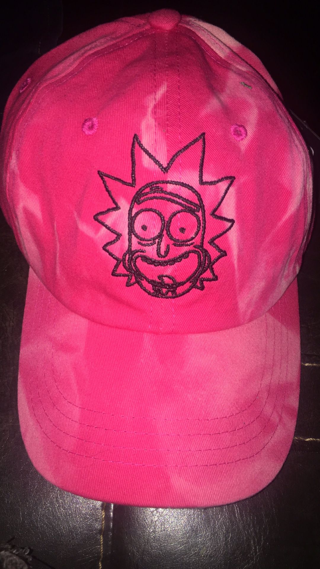 Pink hat