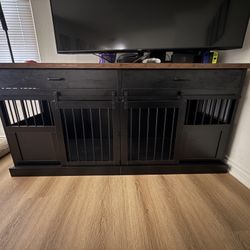 Dog Kennel Tv Stand