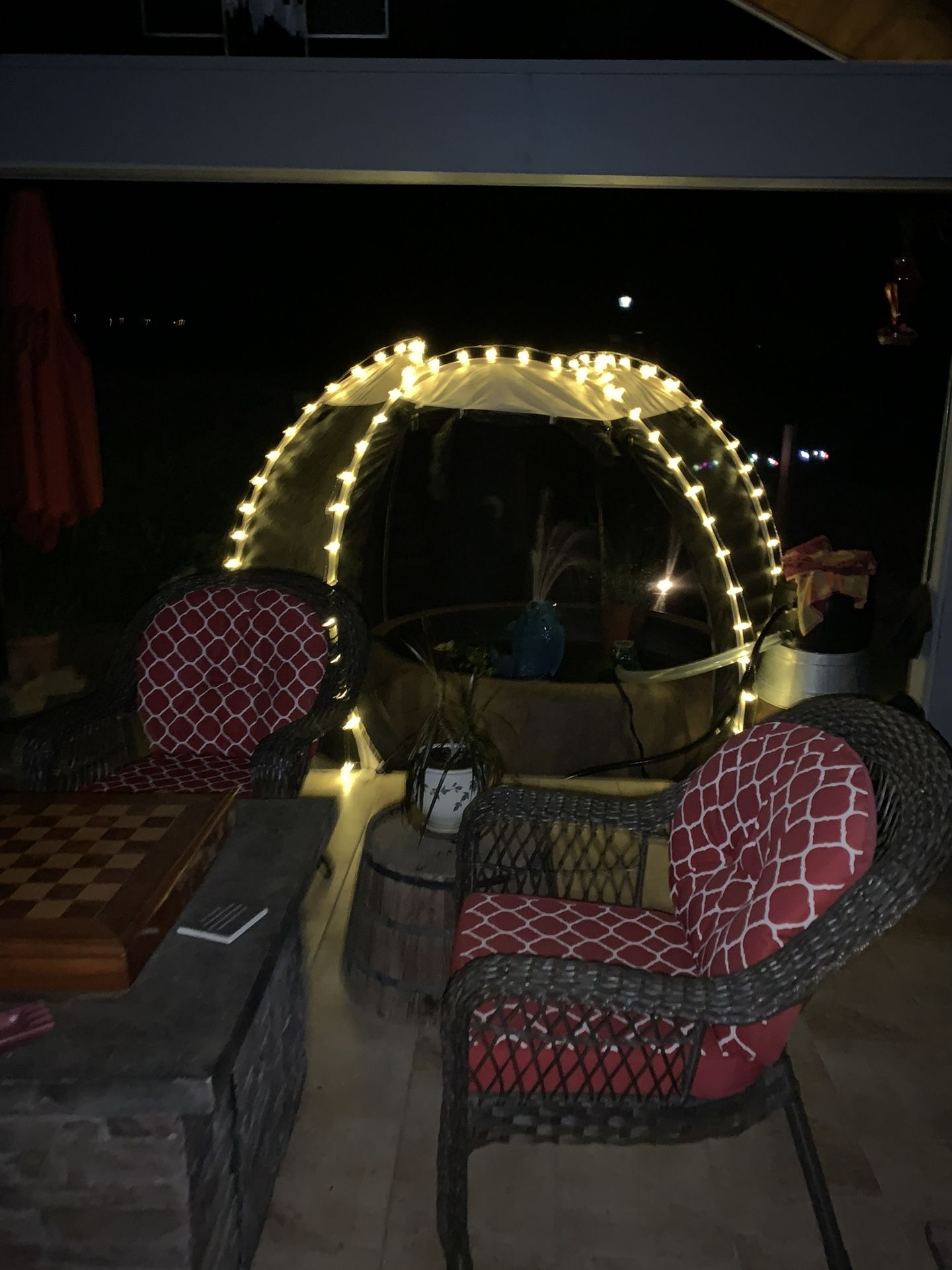 Outdoor UV Screening Tent $20