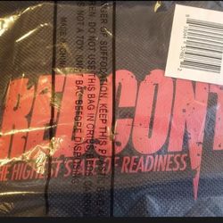 Redcon1 Duffle Gym Bag Bodybuilding Black Red Logo Sealed New NWT