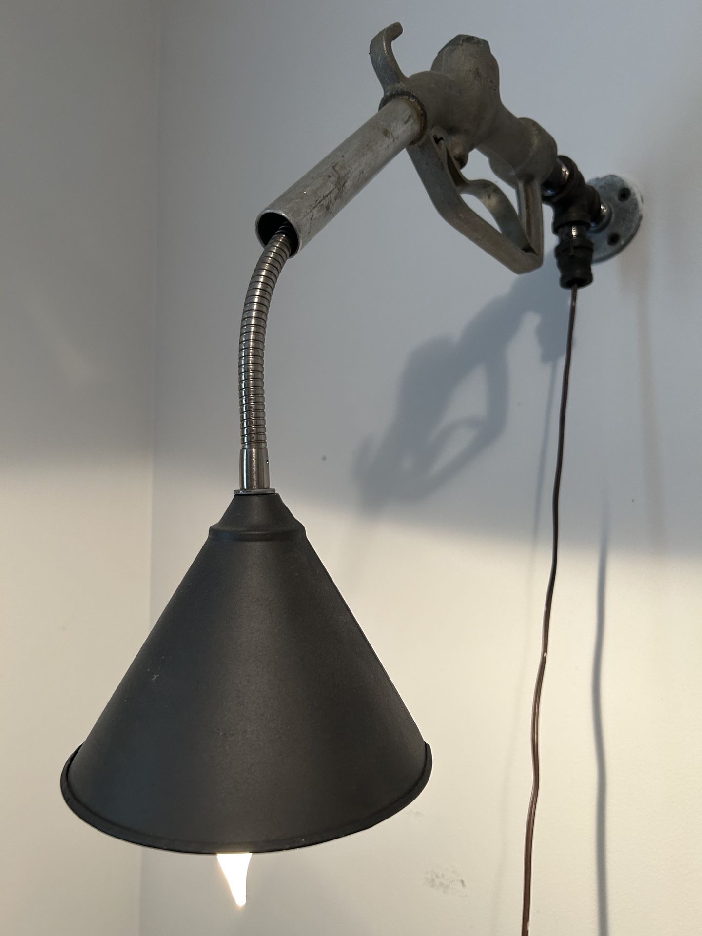 Custom Lamp For Garage Or Man Cave 