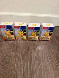 Pokémon 30th celebration booster bundles boxes